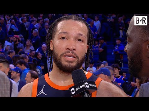Jalen Brunson on Knicks Game 2 Win vs. Pacers: 'We found a way' | 2024 NBA Playoffs