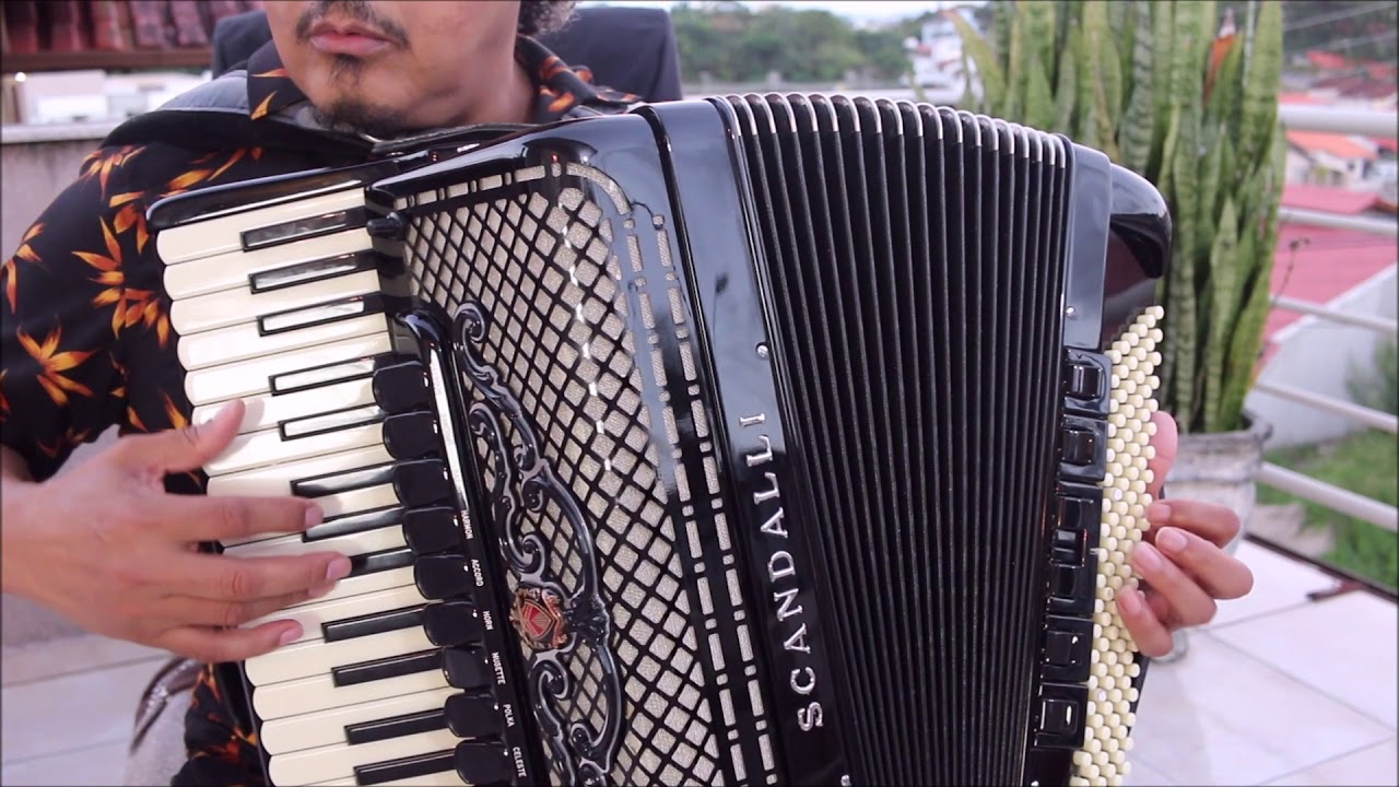 Video Aula Acordeon - Rio Grande Tchê.