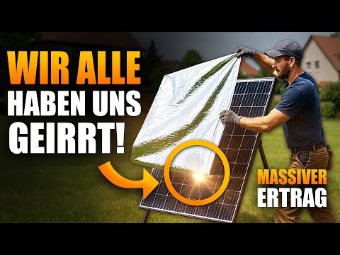 Günstige Folie liefert massenhaft Strom für Zuhause!