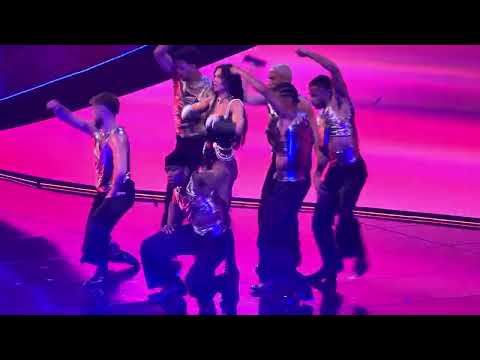 DUA LIPA - HALLUCINATE / ILLUSION / ELECTRICITY LIVE from miami RO tour 2025