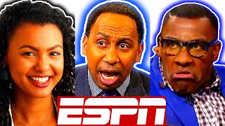 Malika Andrews will NEVER get FIRED by ESPN ‼️🤯 | STEPHEN A. SMITH | SHANNON SHARPE