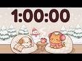 Cozy Winter 1 Hour Study Timer | 60 Minutes to Get Things Done 📚