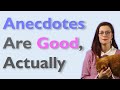 Your Feelings Don't Care About Facts | Why Anecdotes are Good, Actually