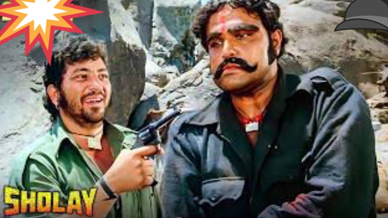 Sholay movie | Famous Dialogue with funny AI concept 
