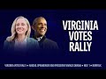 Virginia Votes Rally in Norfolk with Abigail Spanberger & Barack Obama ๐ณ๏ธ
