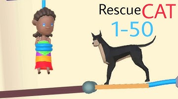 Rescue CAT Gameplay Level 1-50