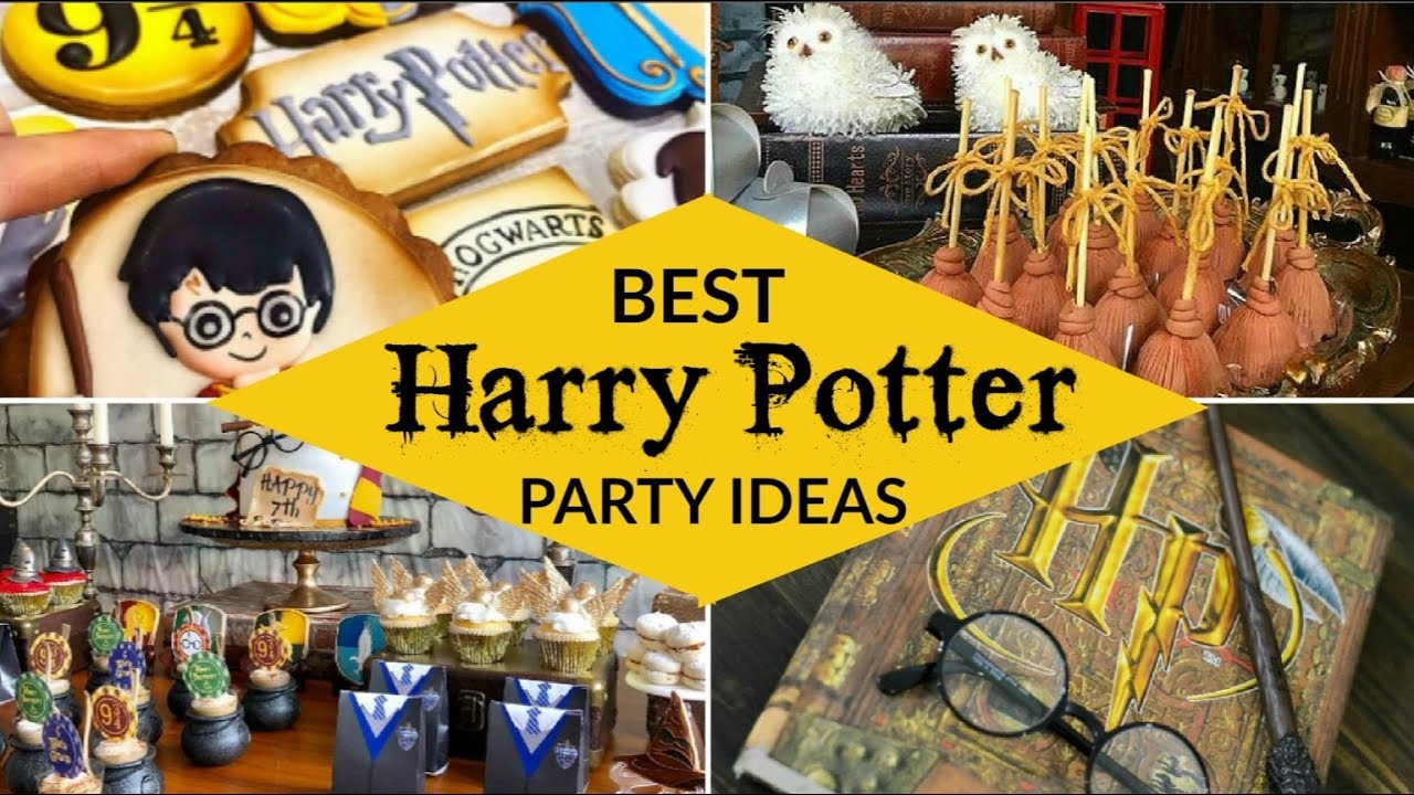 40 Best Harry Potter Party Ideas & Supplies! YouTube