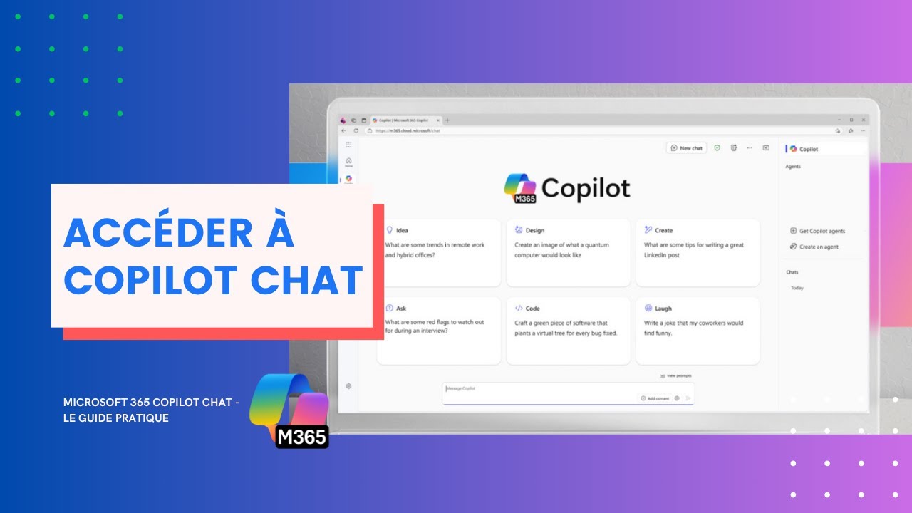 Accéder à Copilot Chat | Microsoft 365 Copilot Chat – Guide Pratique ...