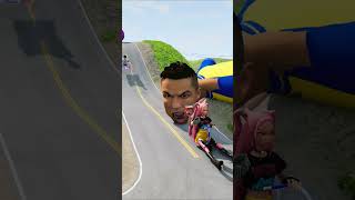 Kpop Demon Hunters Cars vs Ronaldo in the game - BeamNG.drive