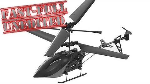 50F- Project 1| RC Helicopter | SolidWorks Fast Tutorial:  RC Helicopter Full Video - unedited