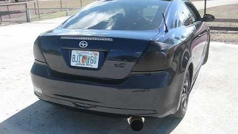 scion tc 08 with header and resonator (still raspy)