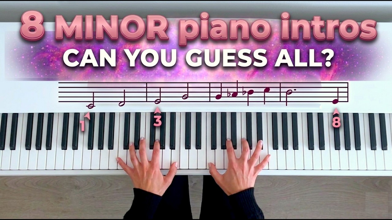 Musical Intro 8 Most Iconic Piano Intros! 🎹 | World Piano Day (Part 2: Minor) - YouTube