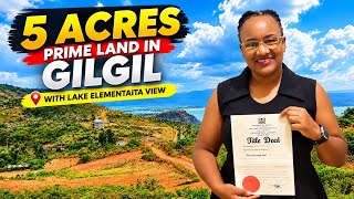 5Acres Land For Sale in Gilgil Nakuru County / Kshs 3Million per Acre/ Lake Elementainta View