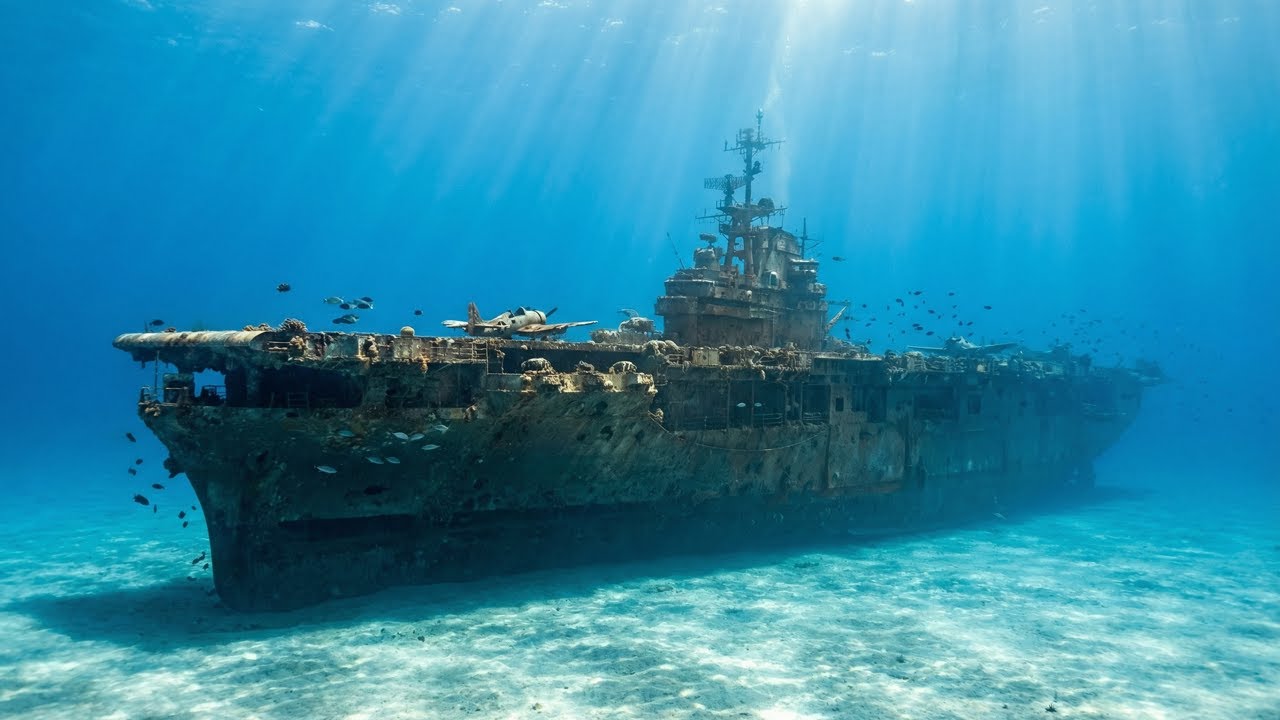Inside the Ghost Ship: Salvaging a Carrier Lost for 70 Years Raising a WWII Legend from the Abyss