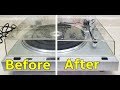 Turntable teardown how to inspect and service a sears lxi record player made by sanyo