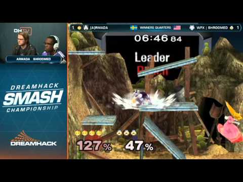 [A]rmada Vs. WFX | Shroomed - Winners Quarters - Melee DHW15