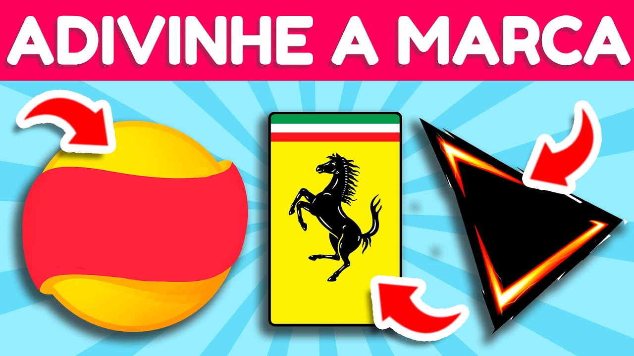 ADIVINHE A MARCA PELO LOGO..! - YouTube