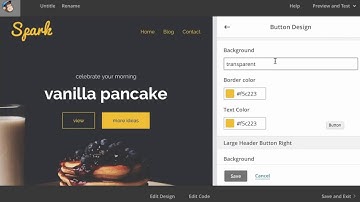 Spark: Change button style (MailChimp)