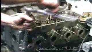 Head gasket replacement, CHEVROLET S-10 2.2 L engine. - Refitting the head 2