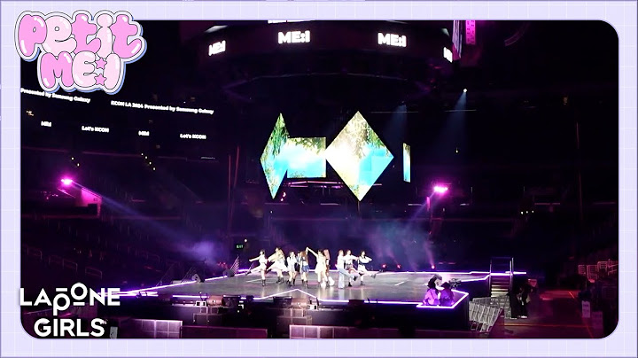 〔 petit ME:I ᡣ𐭩.⋆⁺ 〕KCON LA 2024 Behind the Scene