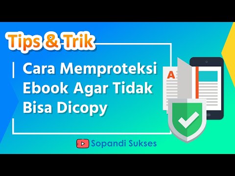 Video: Bagaimanakah saya melindungi ebook saya?