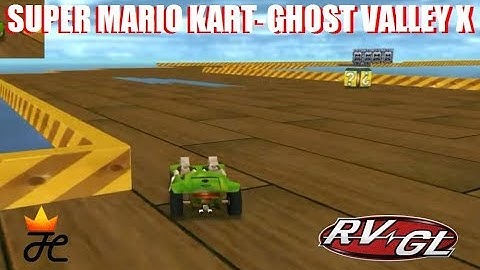 RVGL(Re-Volt)- Super Mario Kart- Ghost Valley X | Gameplay&Download | Old is Gold...
