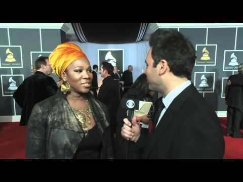 53rd Grammy Awards - India Arie Interview