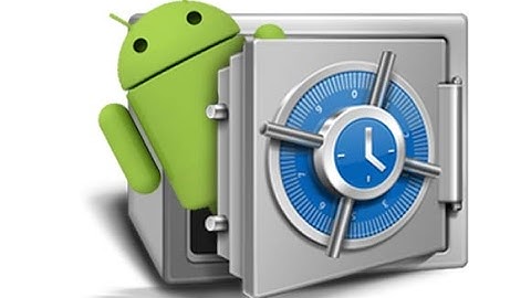 Backup Android Apps+data using Titanium Backup(Root Required)