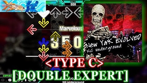 【DDR X3】 New York EVOLVED (Type C) [DOUBLE EXPERT] 譜面確認＋クラップ