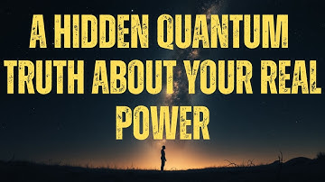 You are the universe in ecstatic motion - A Hidden Quantum Truth About Your REAL POWER