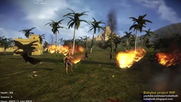 Flamethrower first test