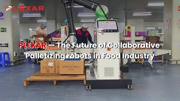 PLEXAR — The Future of Collaborative Palletizing robots in Food Industry