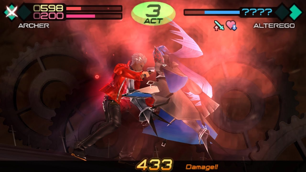 Fate/Extra CCC part 68: Nameless vs. Meltryllis - YouTube