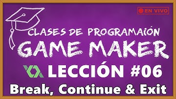 Clases de Programación GameMaker - Lección #6 (Parte 2/3)