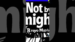 Not by Might will be out this Friday.  https://onerpm.link/191212018145