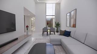 Medidas y Planos para una Casa Minimalista de Una Planta