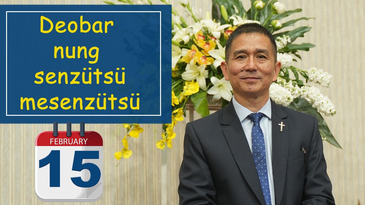 Rev. Sentisashi Aier, Sr. Pastor | 15 February 2026 | Combined Sentep