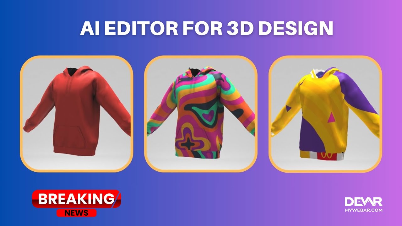 AI Editor for 3D and Spatial design by 