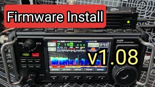 v1.08 Install  Firmware Xiegu X6200