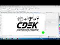 Создаем макет для бокала в Corel Draw