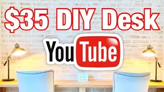Easy DIY Desk $35