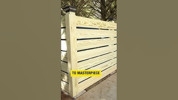 DIY Garbage Can Enclosure