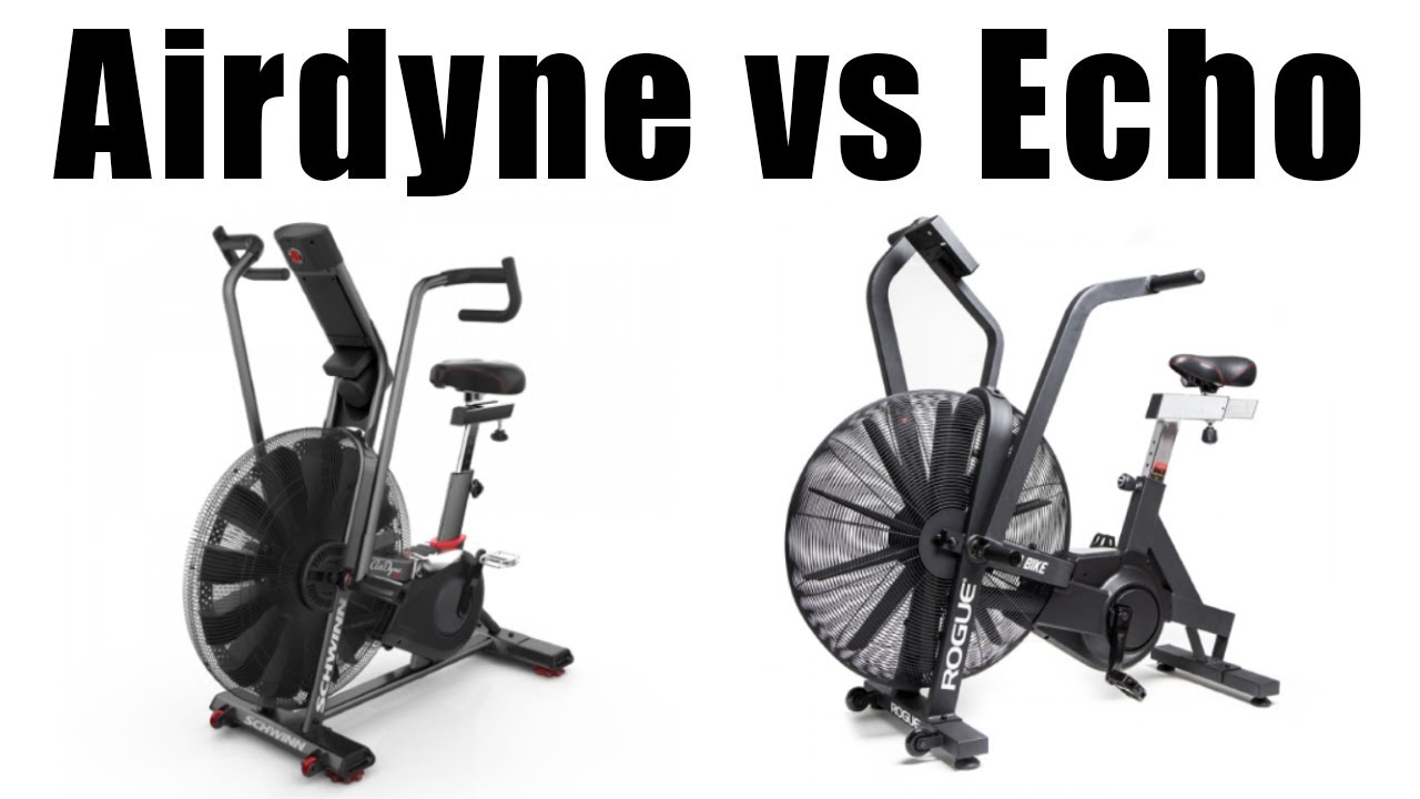 Schwinn Airdyne Pro Vs Rogue Echo Bike Side By Side Comparison