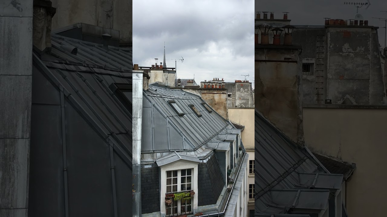 Bells of Notre Dame de Paris on Easter Sunday 1 April 2018