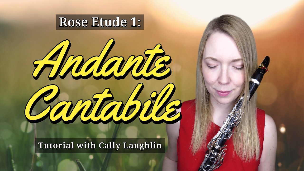 Rose Etude No. 1: Andante cantabile (music & notes only, no talking)