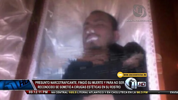 Presunto narco hondureo Nery Sanabria (Magdaleno M...