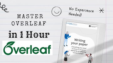 Master Overleaf & Research Paper Writing in 1 Hour (Step-by-Step Guide!)