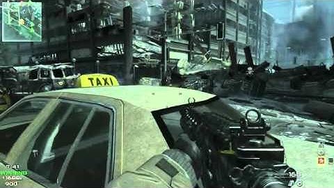 MrCODGODofWarfare - MW3 M4A1 Team Deathmatch MOAB on Downturn