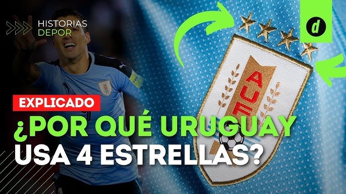 Mundial 2022 Qatar: ¿Por qué Uruguay lleva 4 estrellas en el escudo de la  camiseta si ha ganado 2 mundiales?