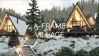 AFRAME VILLAGE   ARCHITECTURAL ANIMATION